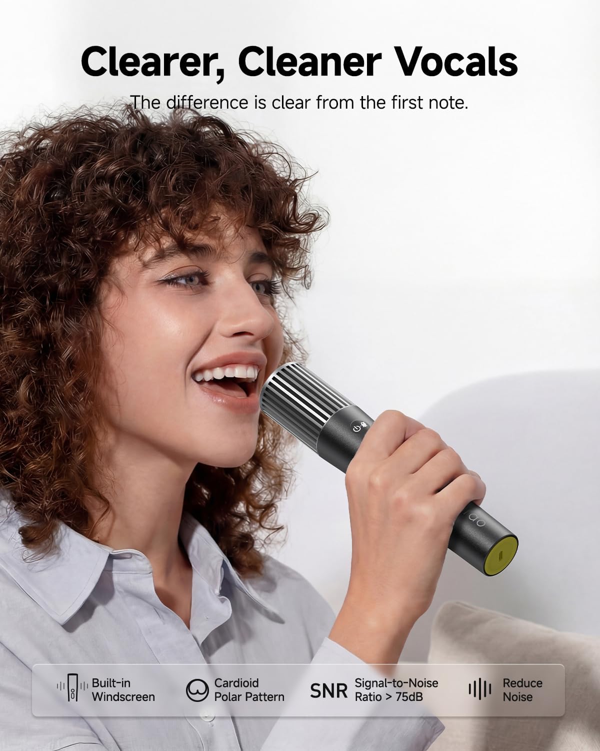 Ikarao MICBOX PRO ergonomic handheld microphone design